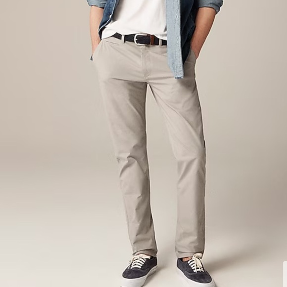 J crew moon grey 484 Slim-fit tech pant - Picture 2 of 5